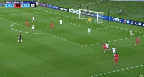 谈球吧神剧情！韩国U17狂轰21脚+两中框，遭印尼第92分钟点球补射绝杀